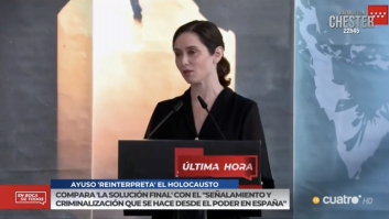 Ayuso la lía al hablar del holocausto y hacer esta comparación con España