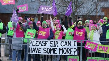 Rishi Sunak afronta el día con más huelgas en Reino Unido en una década