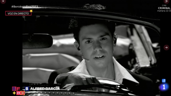 Lo ocurrido mientras Alfred actuaba en el Benidorm Fest no se ha visto en la tele pero tiene tela