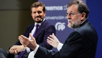 No le nombra, pero el 'dardo' envenenado que Rajoy le deja a Casado es de aúpa