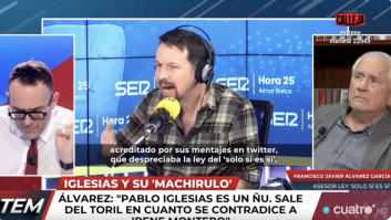 Indignación en Podemos por las palabras de un asesor del PSOE sobre el consentimiento: "Vomitivo"