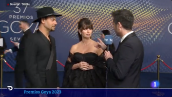 La pregunta de Carlos del Amor que descolocó a Penélope Cruz en los Goya