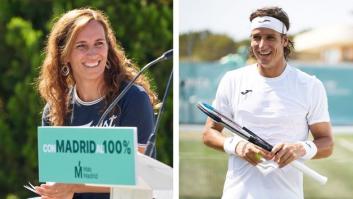 Feliciano López llama "cansina" a Mónica García y la réplica de ella es de juego, set y partido