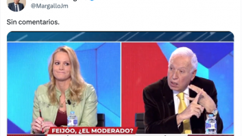 Este momento entre Margallo y Zaida Cantera provoca cientos de comentarios y una enorme polémica