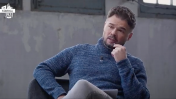 Rufián cuenta lo que le pasó en el AVE con un hombre: "Me generó casi violencia"