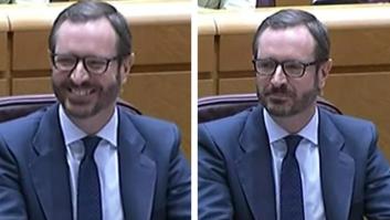 Entre estas dos caras de Maroto sólo hay 10 segundos de diferencia y una frase brutal de Sánchez