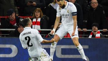El Real Madrid activa el 'modo remontada' en Anfield y deja encarrilada la eliminatoria ante el Liverpool (2-5)