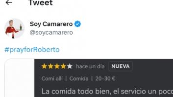 Publica esta reseña hablando de lo que ha pasado con uno de los camareros y lo que dice en ella arrasa en Twitter