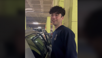 Lo que le ha pasado a este estudiante al ir a coger su coche es poco menos que surrealista