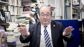 Iceta bromea al señalar qué pondrá en su lápida: dos palabras nada más