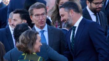 Primer guiño público de Feijóo a Abascal tras el vídeo de 'Pam': "Mi solidaridad con él y su familia"