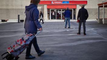 Eroski salva un punto de partido al límite