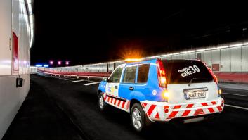 Se ven por primera vez en ruta guiada los túneles secretos de la M-30 de Madrid