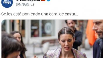 Nuevas Generaciones publica este mensaje sobre Irene Montero y todos se dan cuenta del mismo detalle