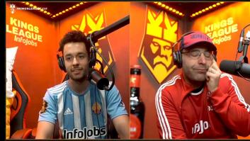 Gerard Romero rompe a llorar en directo tras su primera victoria en la Kings League