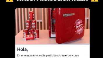 "Cuidado": Mahou alerta del timo que se está difundiendo por el Día del Padre