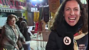 Esta mujer ya es historia de estas Fallas: lo que hace en un directo lleva ya miles de reproducciones