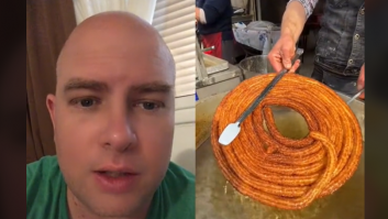 Este español flipa al ver lo que hacen con los churros en Turquía