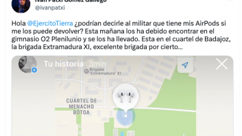 Se llevan sus AirPods, sabe dónde están y la historia posterior encandila a miles de personas