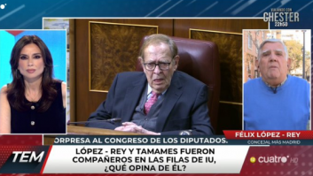 "Con personajes como tú...": rapapolvo sin piedad de un concejal de Más Madrid a Ramón Tamames