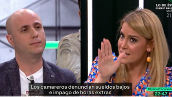 El argumento del dueño de un restaurante madrileño que no convence nada a Afra Blanco, y con razón