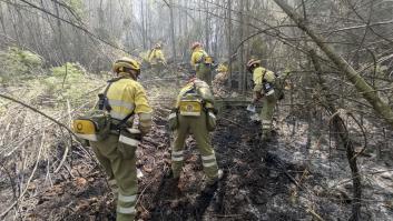 El frío y la humedad ayudan a la estabilización del incendio de Castellón