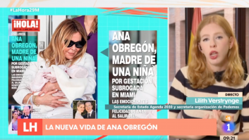 Lilith Verstrynge deja, de forma sosegada, muy clara su postura sobre lo ocurrido con Ana Obregón