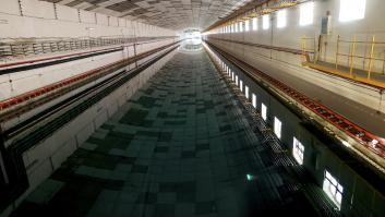 El escondido mar de Madrid donde se prueban los barcos de medio mundo