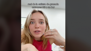 Una estadounidense pide una tortilla en Granada y no da crédito a lo que le sacan