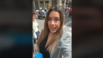 La técnica infalible de esta reportera de Telecinco para evitar ser víctima de robos mientras trabaja