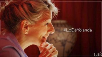 ¿Intencionado? El detalle en esta imagen de Yolanda Díaz con Évole que no parece casual