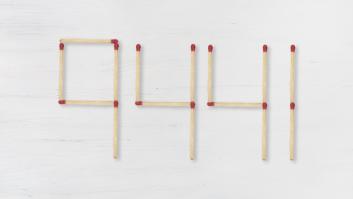 ¿Cómo obtener el número más alto moviendo dos cerillas?