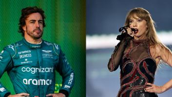 Preguntan a Fernando Alonso por el matrimonio de Taylor Swift: la reacción, de bandera a cuadros