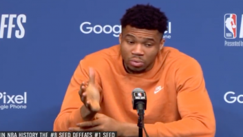 Los dos minutos de Antetokounmpo sobre el éxito y el fracaso que no dejan de compartirse