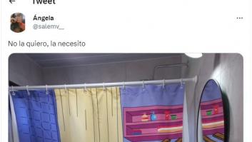 Esta cortina de ducha causa furor en Twitter: 16.000 'me gusta' y subiendo