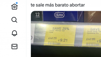 Lo que ha visto en la estantería de un supermercado arma revuelo y convierte a Durex en 'trending topic'