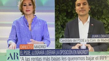 Juan Lobato le dice a Ana Rosa que él es "técnico de Hacienda del Estado" y su respuesta es tremenda