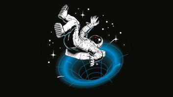 La muerte de un astronauta por la espaguetización de un agujero negro