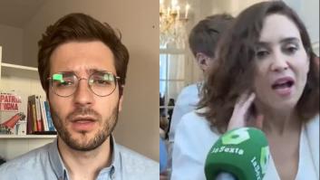 Alán Barroso reacciona al vídeo más polémico de Ayuso: "Más perdida que un piojo en una peluca"