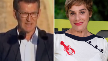 Lluvia de me gusta a Anabel Alonso por lo que ha hecho al ver que Feijóo no sabe en qué ciudad está