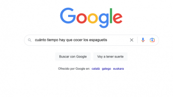 Pone en Google "cuánto tiempo hay que cocer los espaguetis" y el resto es historia de Twitter