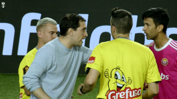 El tenso momento entre un ex del Madrid y el entrenador rival en la Kings League