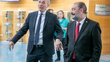 Lambán aspira a su tercer mandato con permiso de Aragón Existe y un PP que sale a ganar