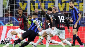 El Inter elimina al Milan (1-0) y espera al Real Madrid o al City en la final de la Champions