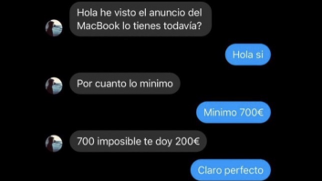 Quiere vender su ordenador, le hacen una oferta y la que le lía al leerla es ya historia de España
