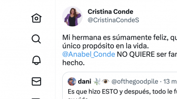 La hermana de Anabel Conde lee lo que dicen de ella tras ir a Eurovisión y estalla: "No quiere"