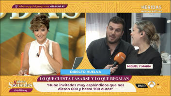 Unos recién casados destapan cómo supieron quién entregó un sobre sin dinero en la boda