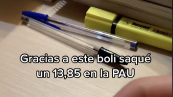 Comparte el método con el que ha copiado y aprobado los exámenes y hay un comentario que se repite