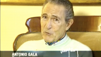 Antonio Gala en sus propias palabras:"Nunca he vivido en un armario, siempre he tenido vestidores"