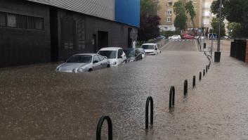 Una tormenta en Madrid provoca inundaciones en Metro, desvíos de vuelos y cortes de carreteras
